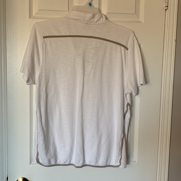 Tristan White Cotton Shirt - Picture 3 of 5